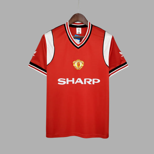 MANCHESTER UNITED 1985 - 1986 HOME JERSEY