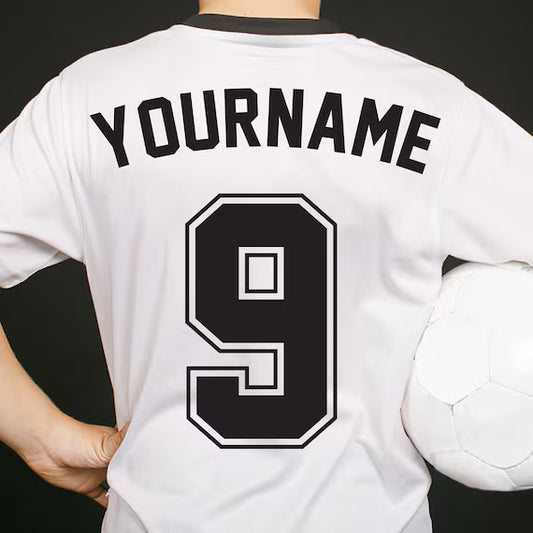 Jersey Personalization Service – Custom Name & Number Printing