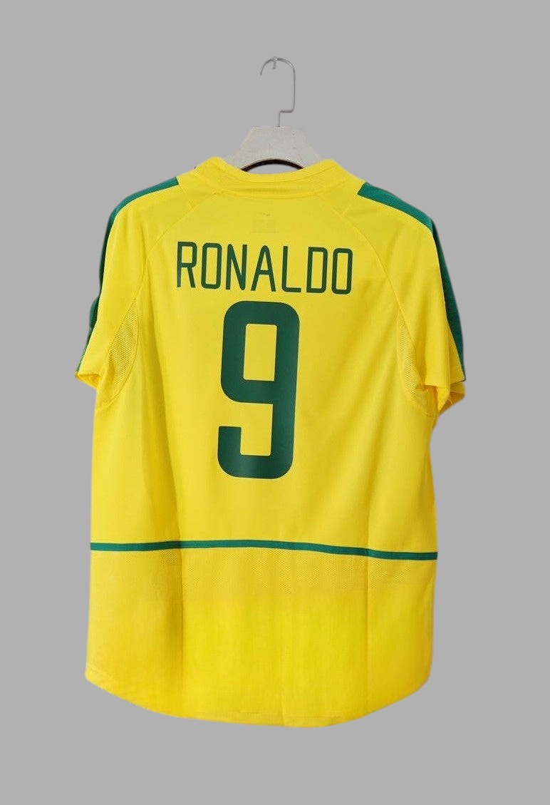 BRAZIL HOME JERSEY 2002