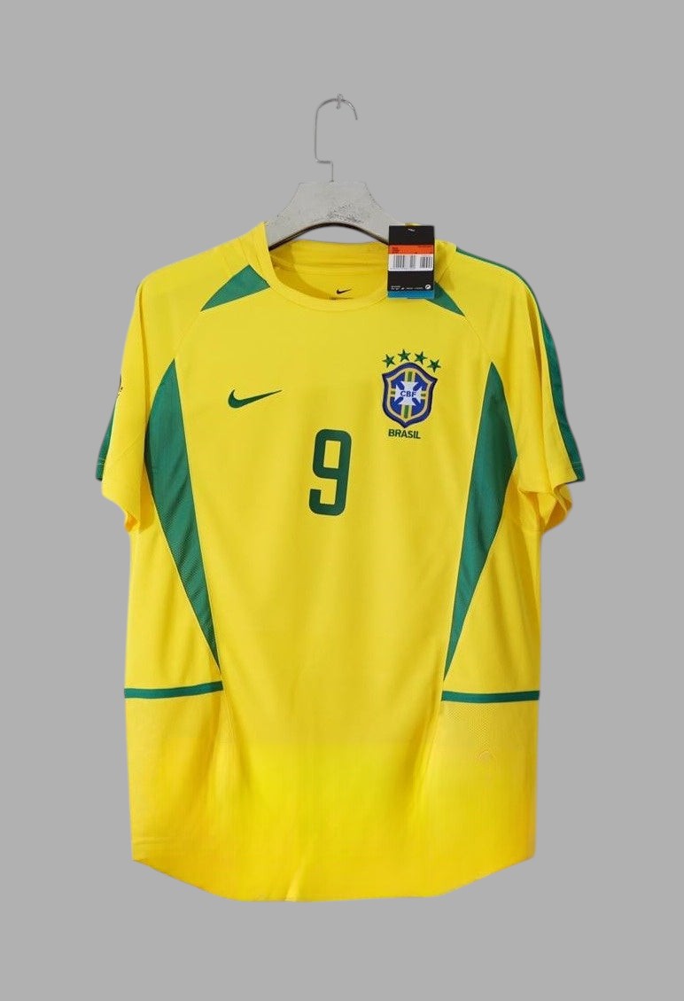 BRAZIL HOME JERSEY 2002